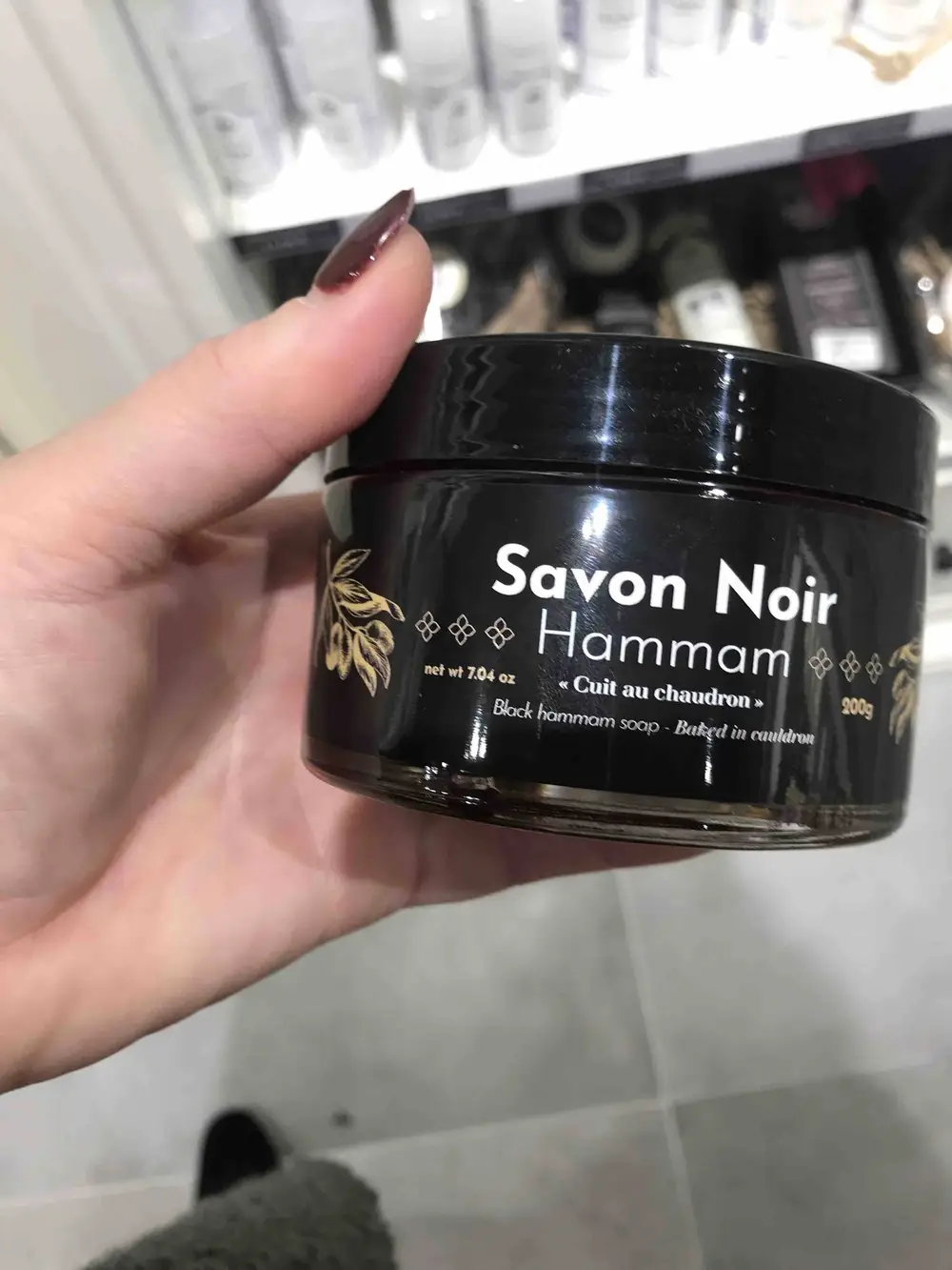 LA MAISON DU SAVON DE MARSEILLE - Hammam - Savon noir cuit au charbon