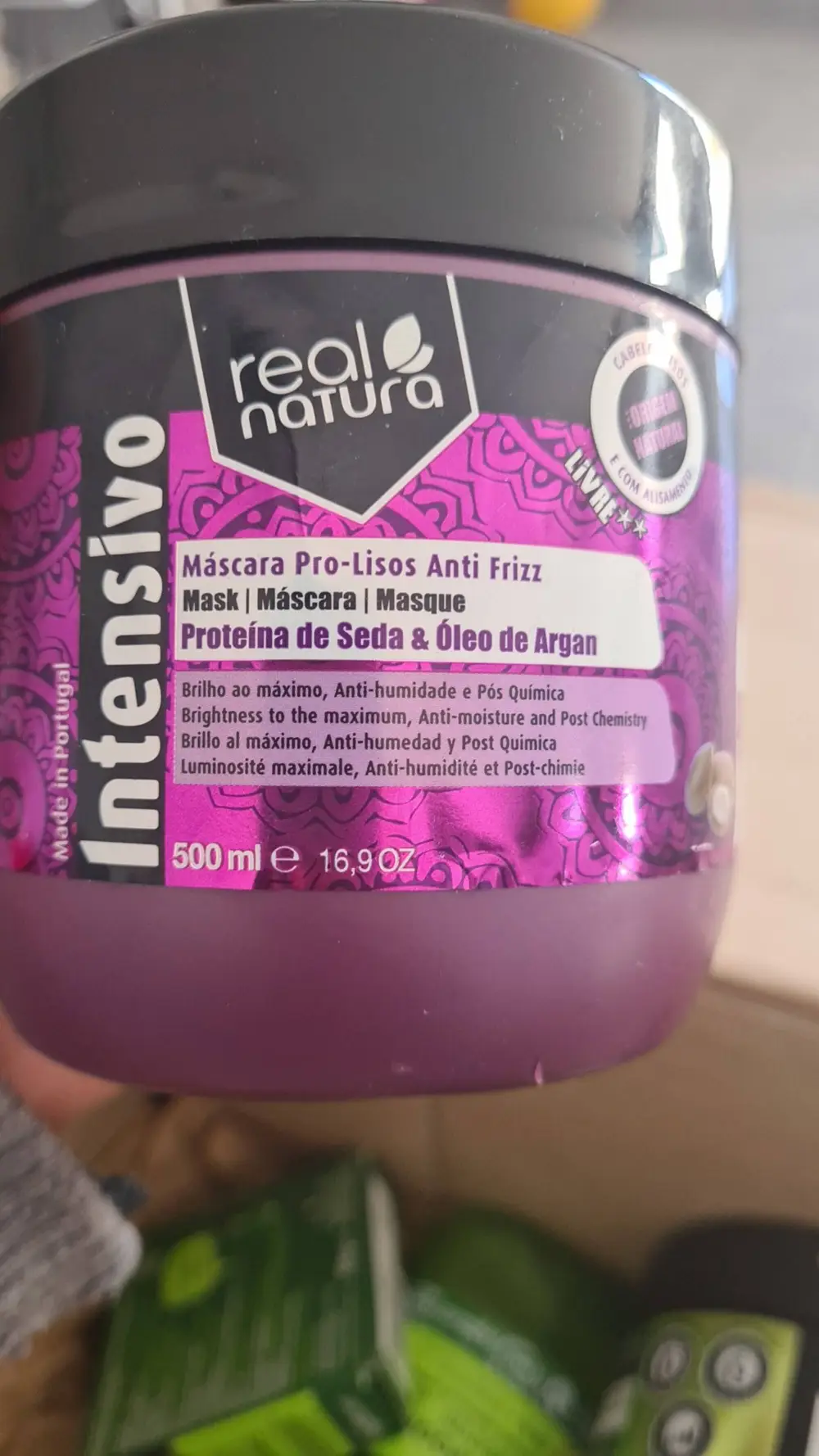 REAL NATURA - Intensivo - Mascara pro-liso anti frizz