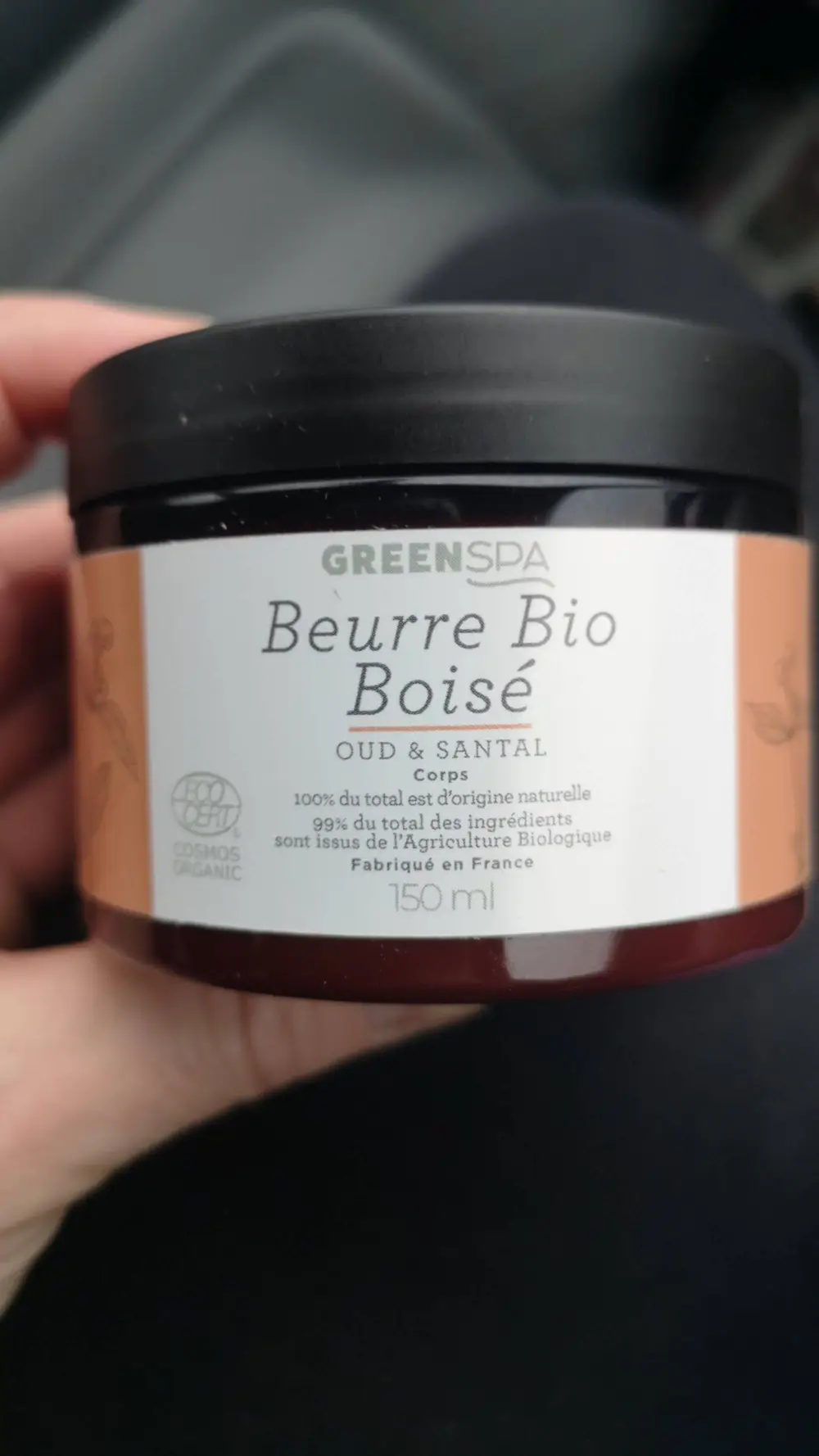 GREEN SPA - Beurre bio boisé - Oud & Santal