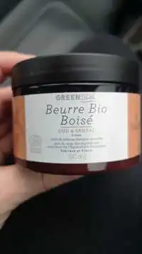 GREEN SPA - Beurre bio boisé - Oud & Santal