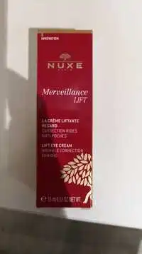 NUXE - Merveillance lift - La crème liftante regard