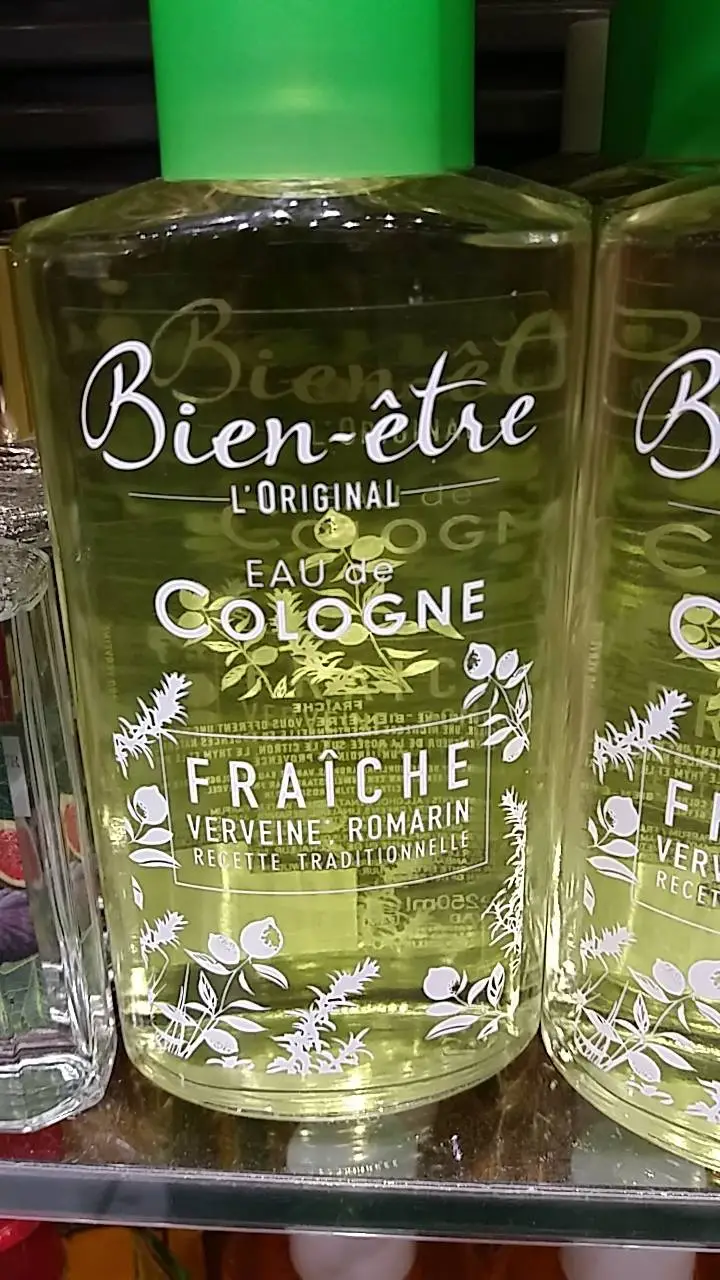 BIEN-ÊTRE - L'Original - Eau de cologne Fraîche