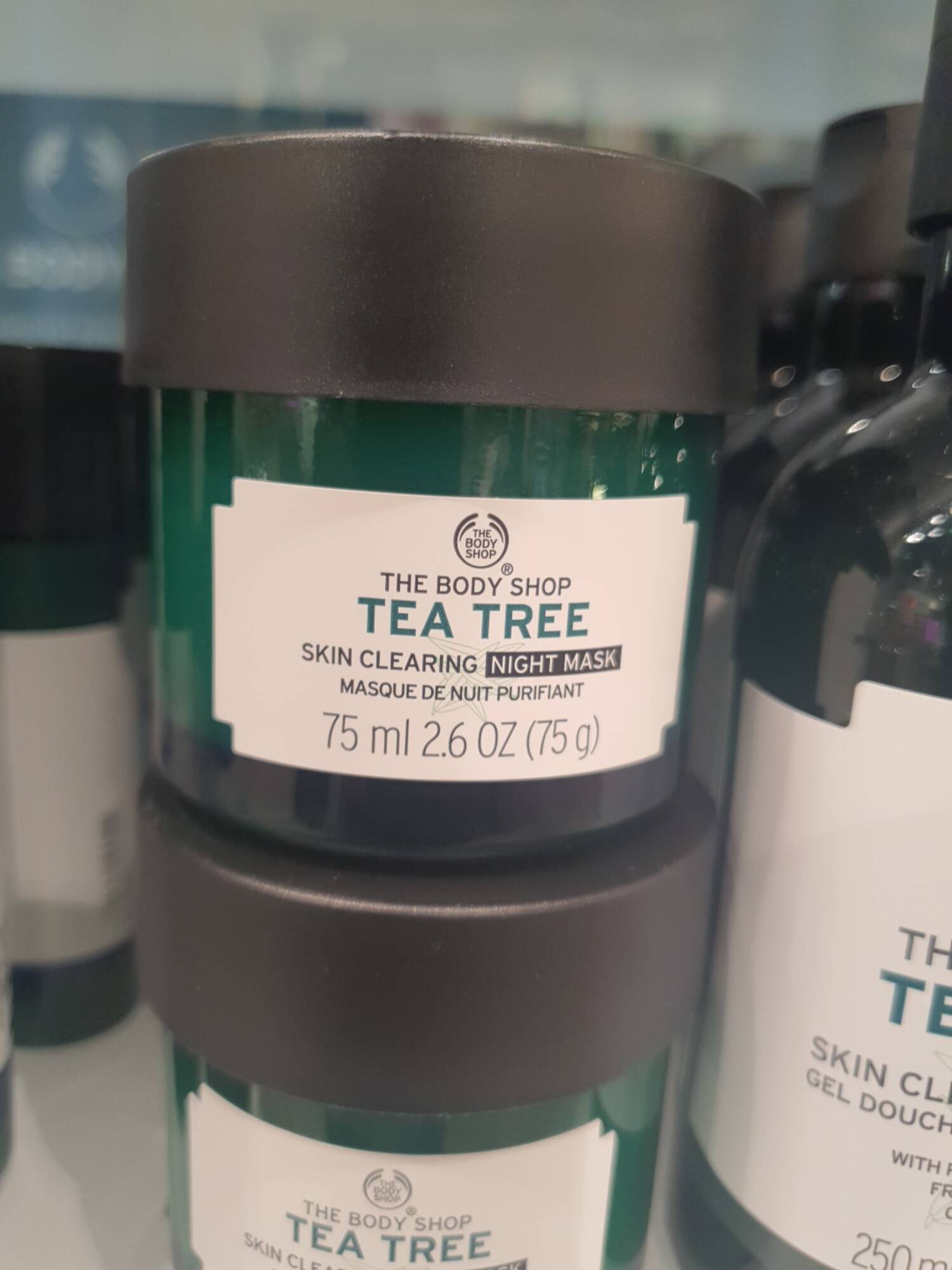 THE BODY SHOP - Tea tree - Masque de nuit purifiant sans rinçage