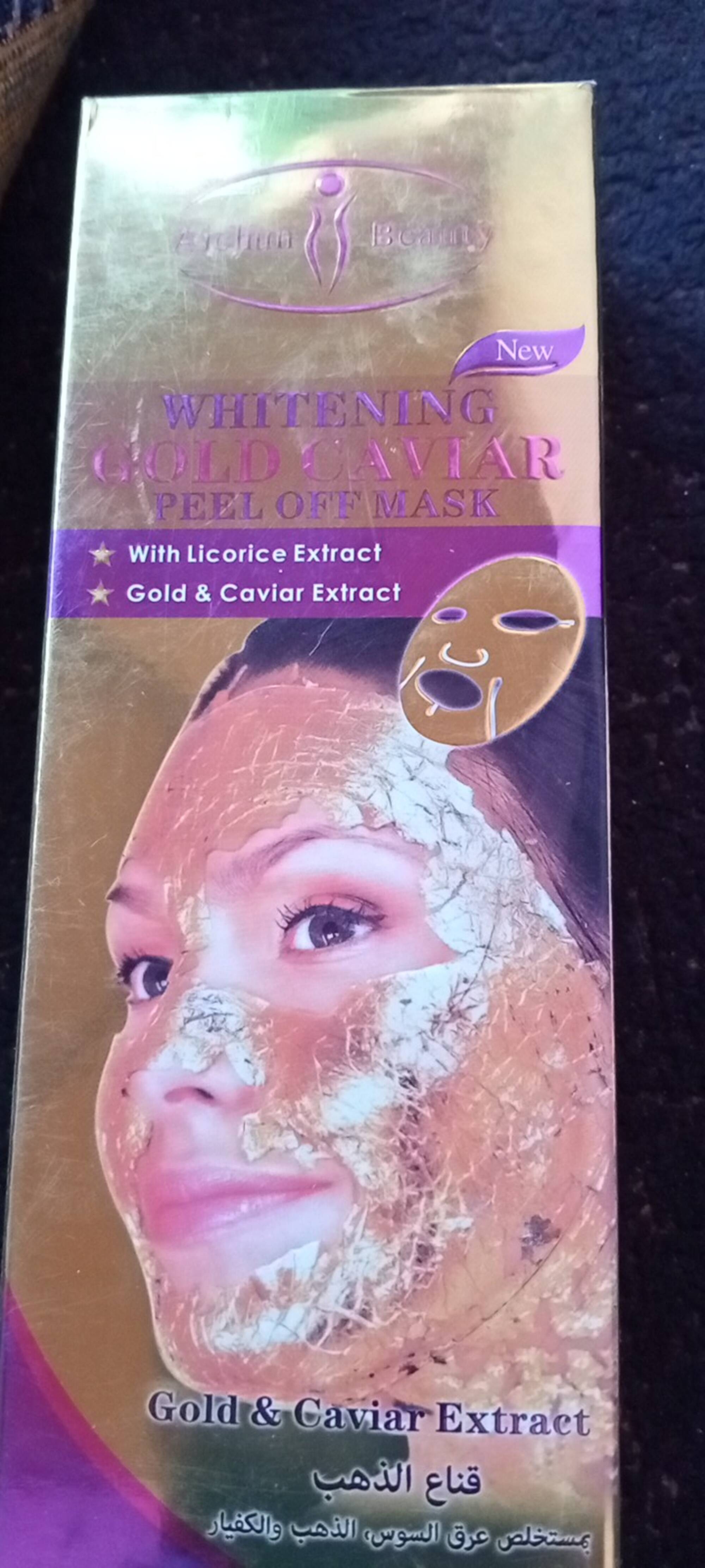 AICHUN BEAUTY - Whitening gold caviar - Peel off mask
