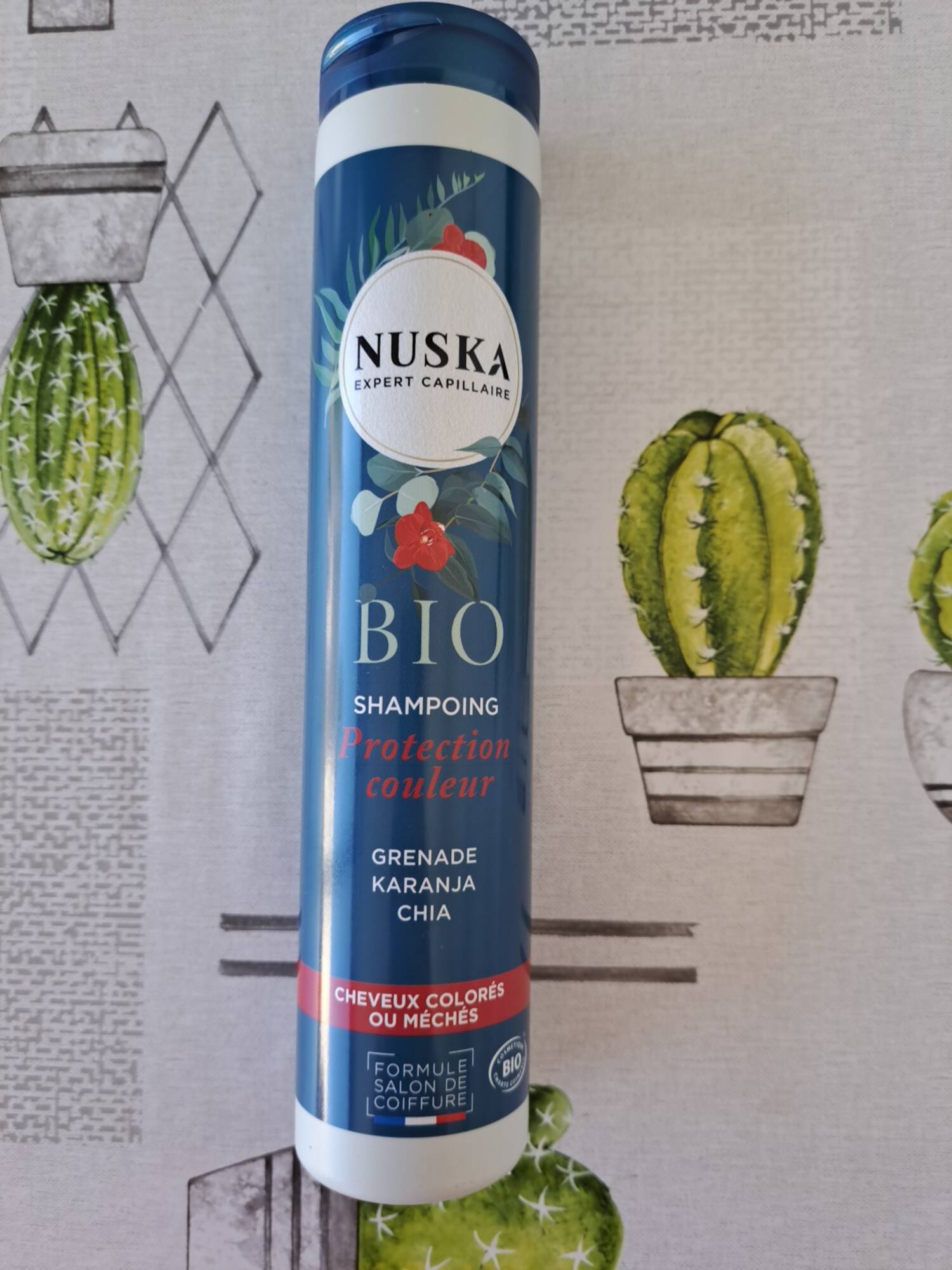 NUSKA - Shampoing bio protection couleur 