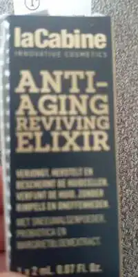 LA CABINE - Anti-aging reviving elixir
