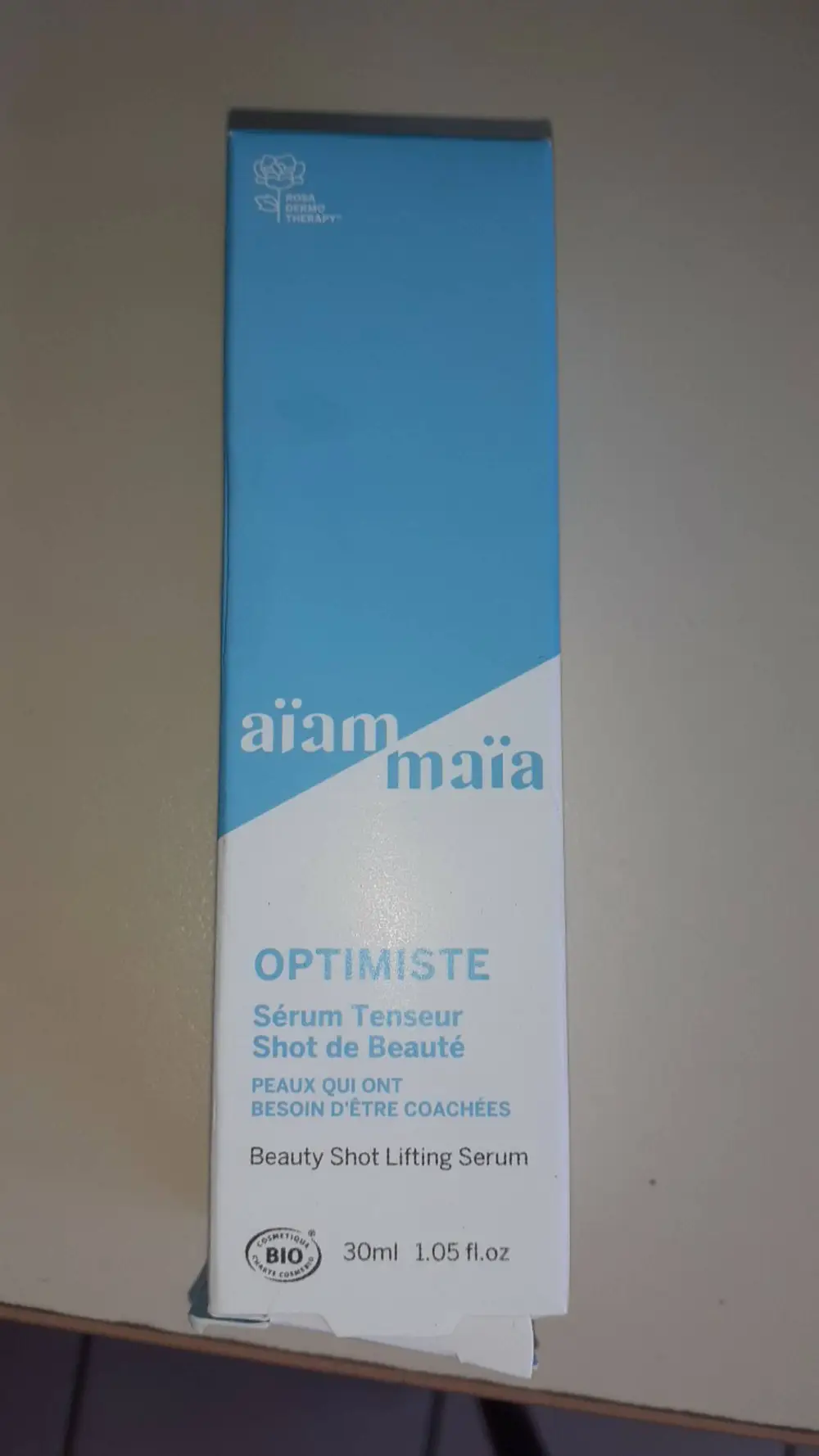 AÏAM MAÏA - Optimiste - Sérum tenseur shot de beauté
