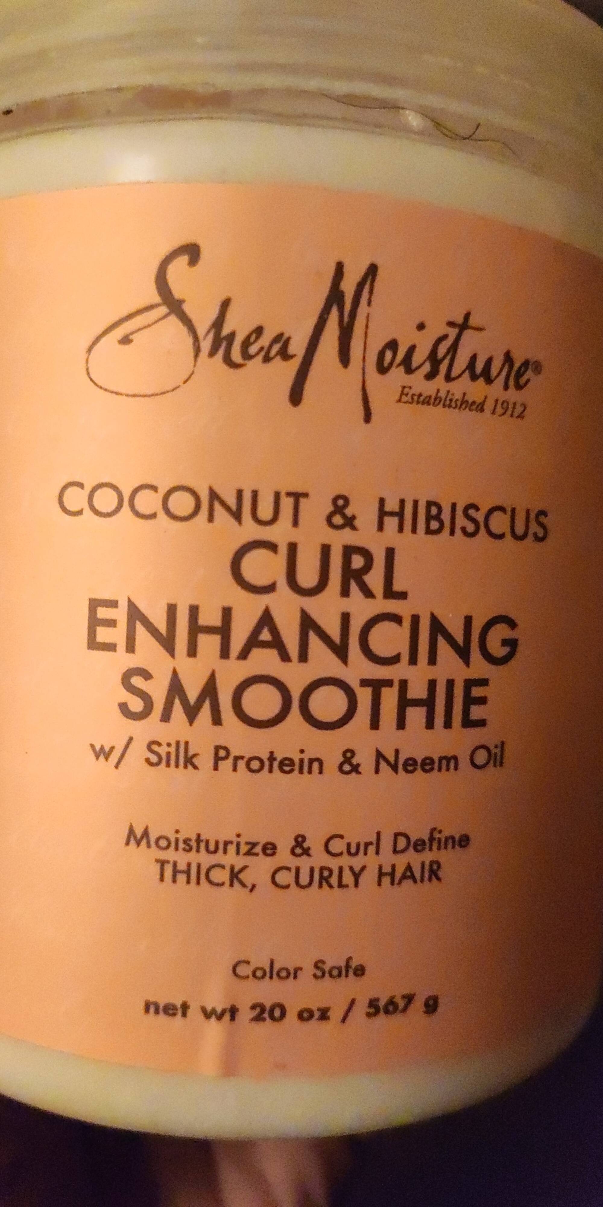 SHEA MOISTURE - Coconut & hibiscus - Curl enhancing smoothie