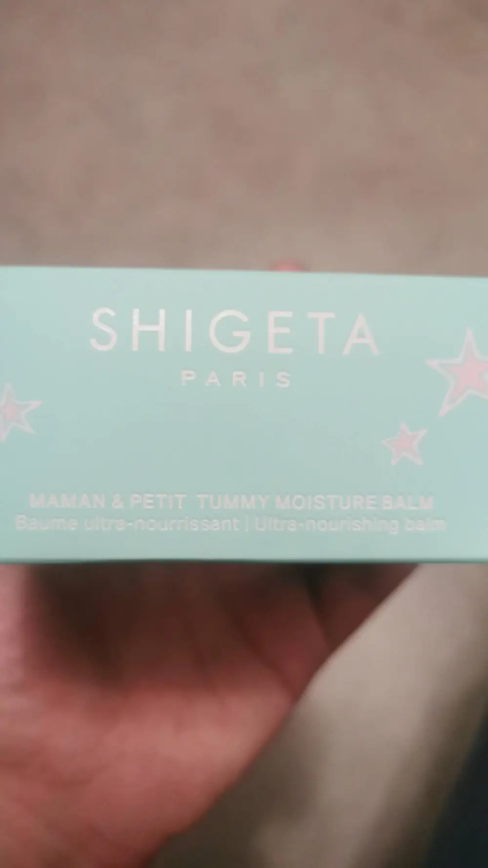 SHIGETA - Maman & petit Tummy - Baume ultra-nourrissant