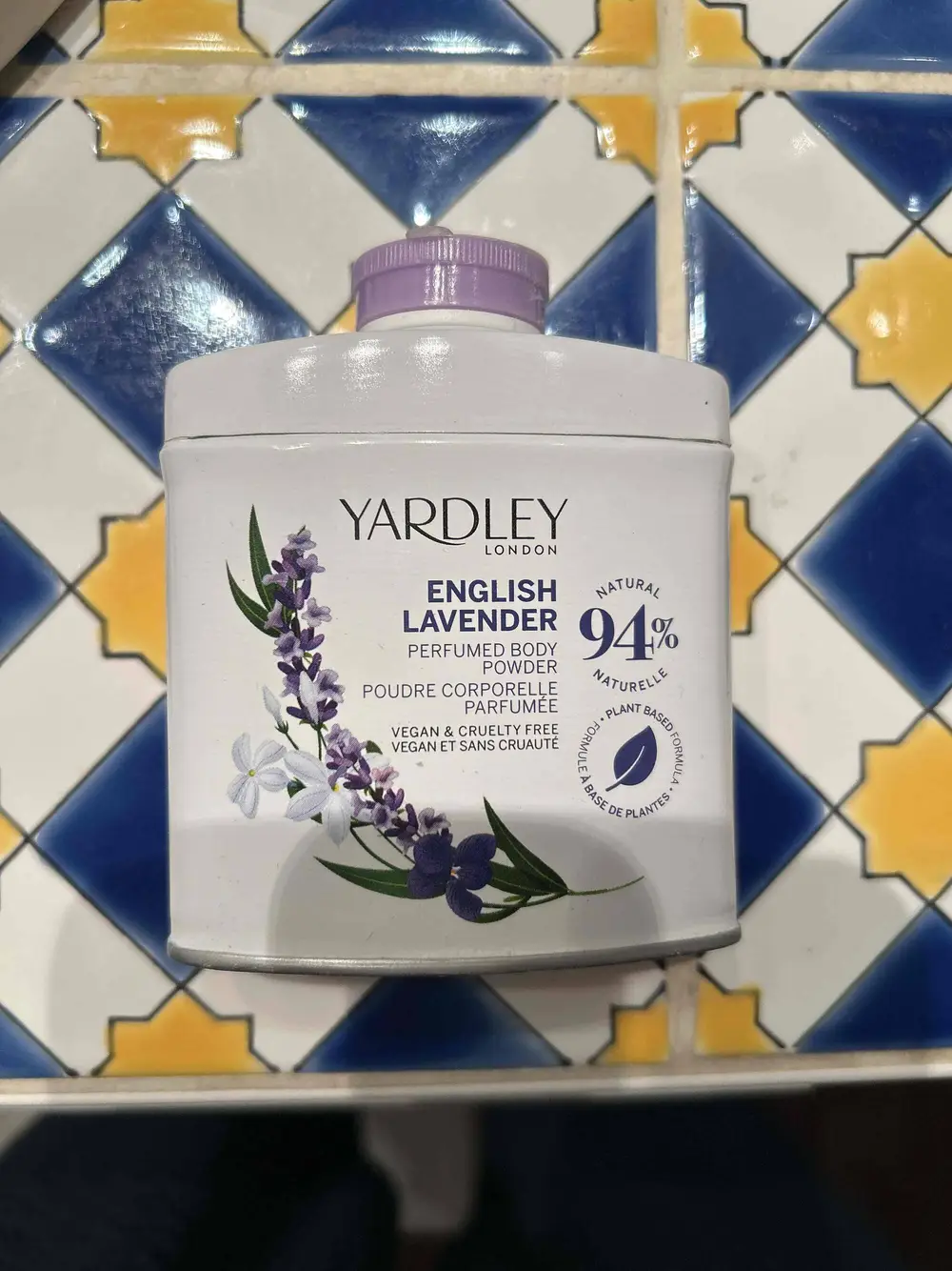 YARDLEY - English lavender - Poudre corporelle parfumée