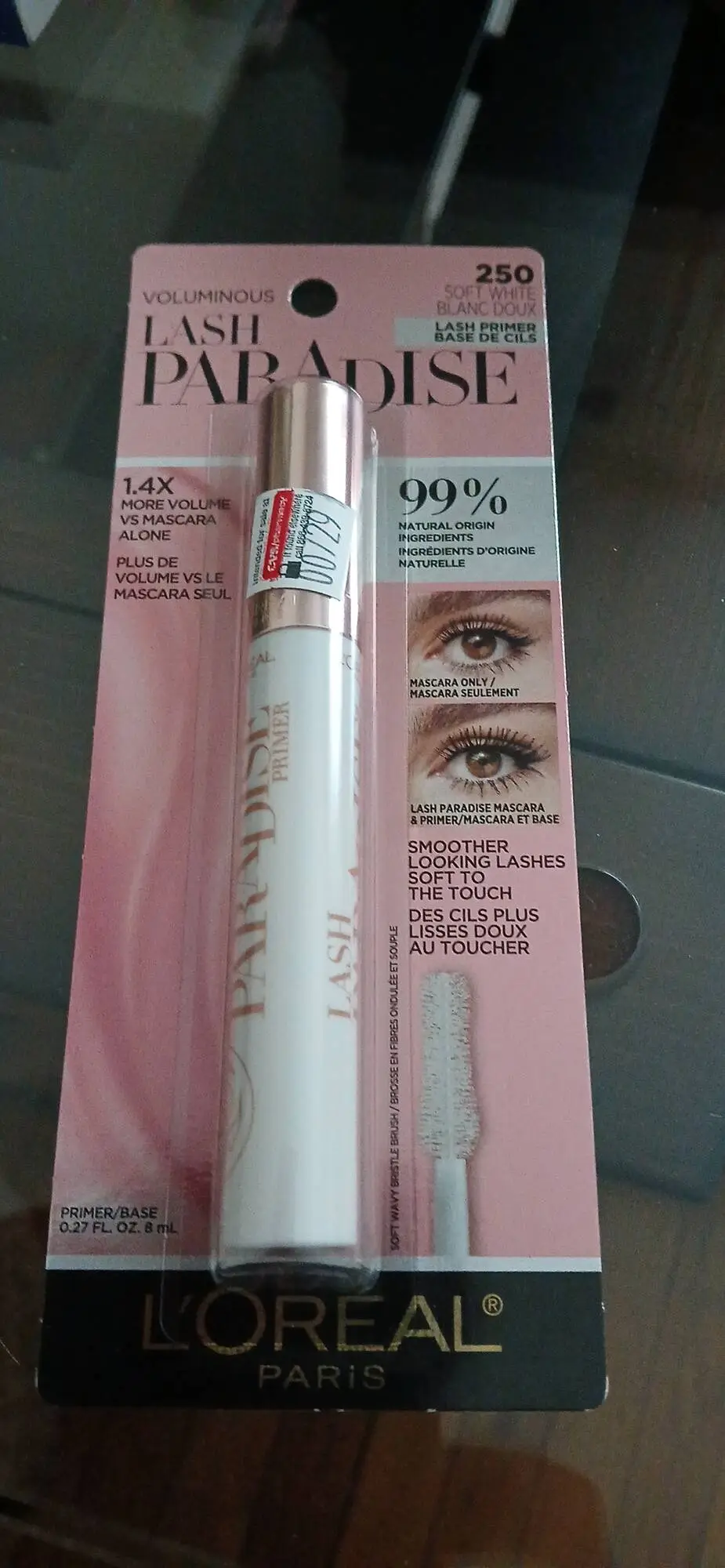 L'ORÉAL - Lash paradise - Mascara seulement 250 sblanc doux