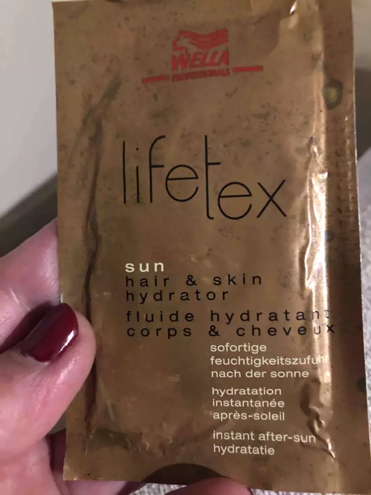 WELLA - Lifetex - Fluide hydratant corps & cheveux