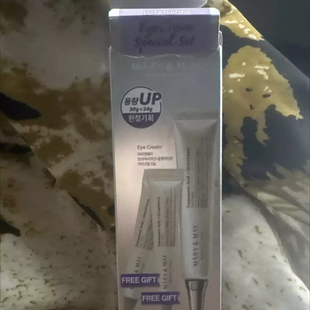 MARY&MAY - Tranexamic acid + glutathione eye cream 
