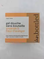 UN BOTTLED - Gel douche sans bouteille amande & fleur d'oranger