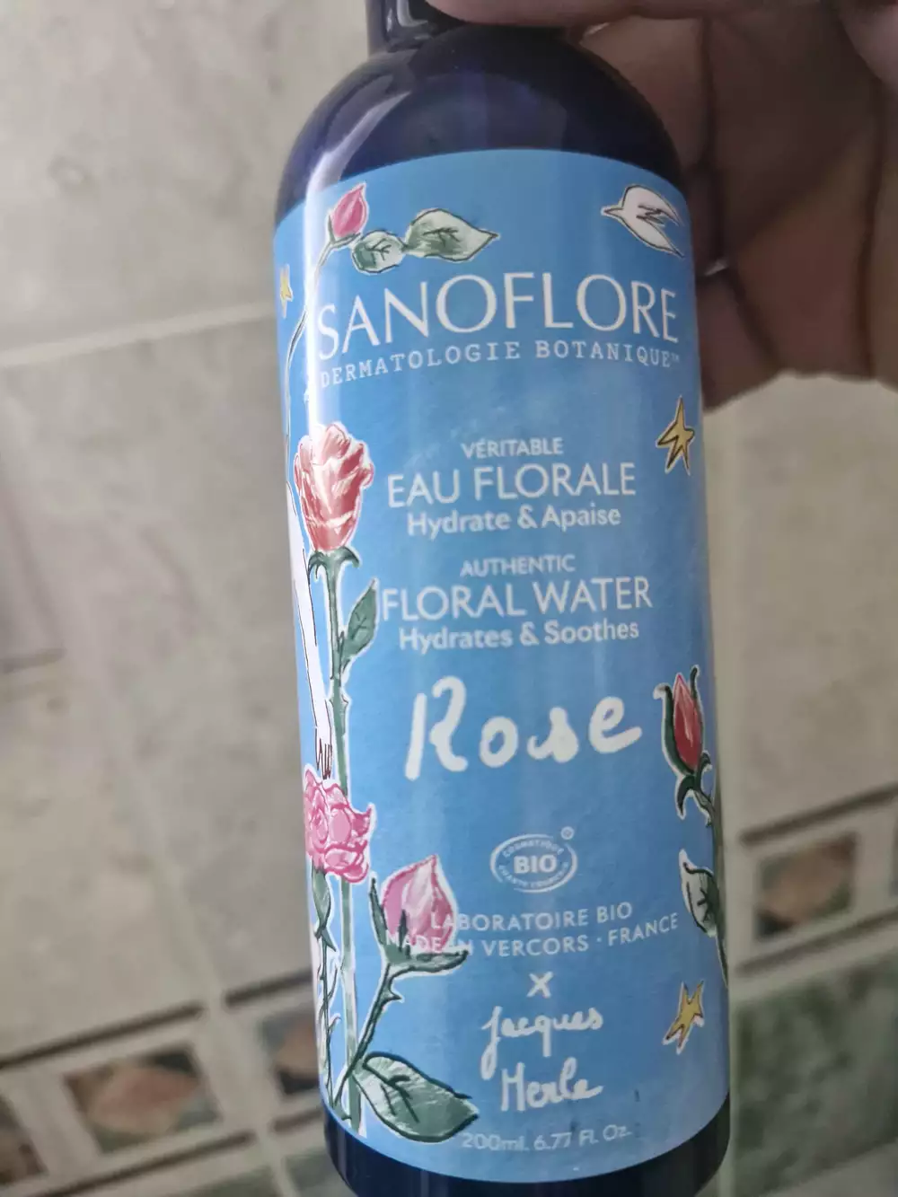 SANOFLORE - Eau florale rose