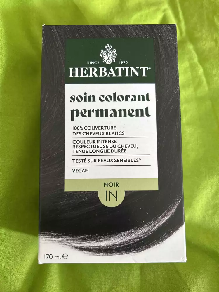 HERBATINT - Soin colorant permanent noir IN