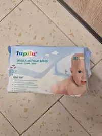 LUPILU - Linguettes pour bébé sensitive