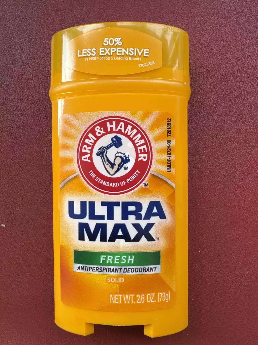 ARM & HAMMER - Ultra max fresh - Antiperspirant deodorant solid