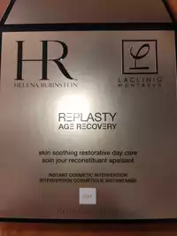 HELENA RUBINSTEIN - Replasty age recovery - Soin jour reconstituant apaisant