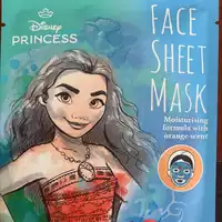 DISNEY PRINCESS - Face sheet mask