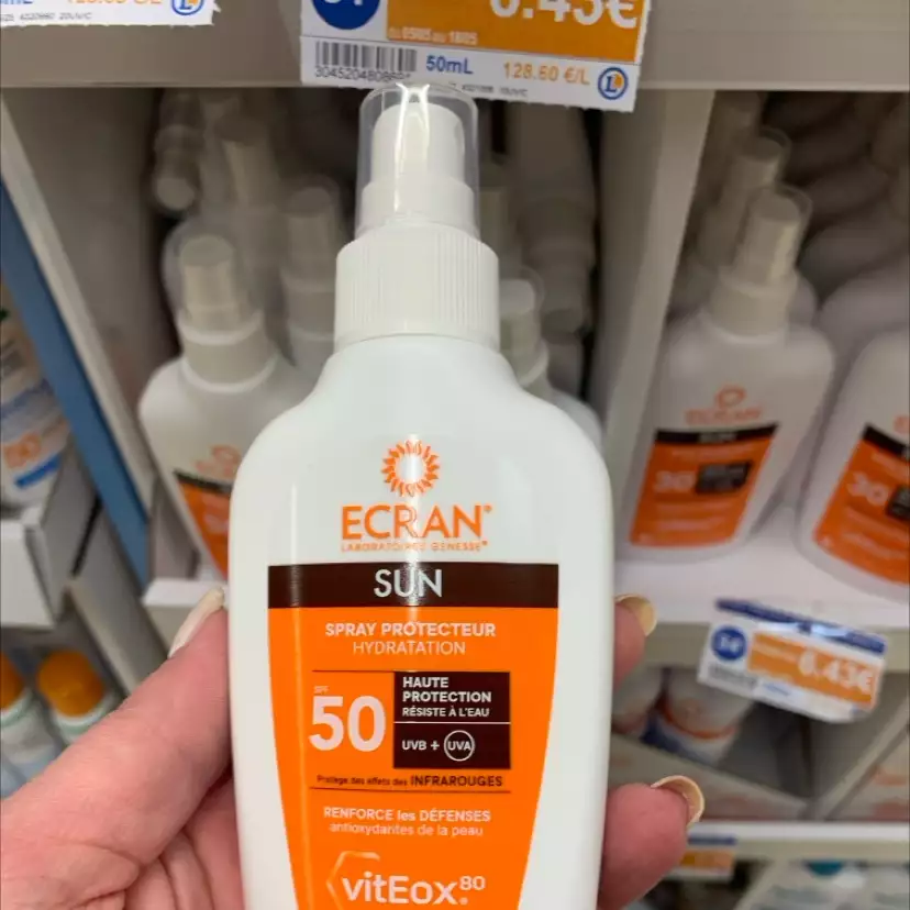 ECRAN - Spray protecteur hydratation SPF 50