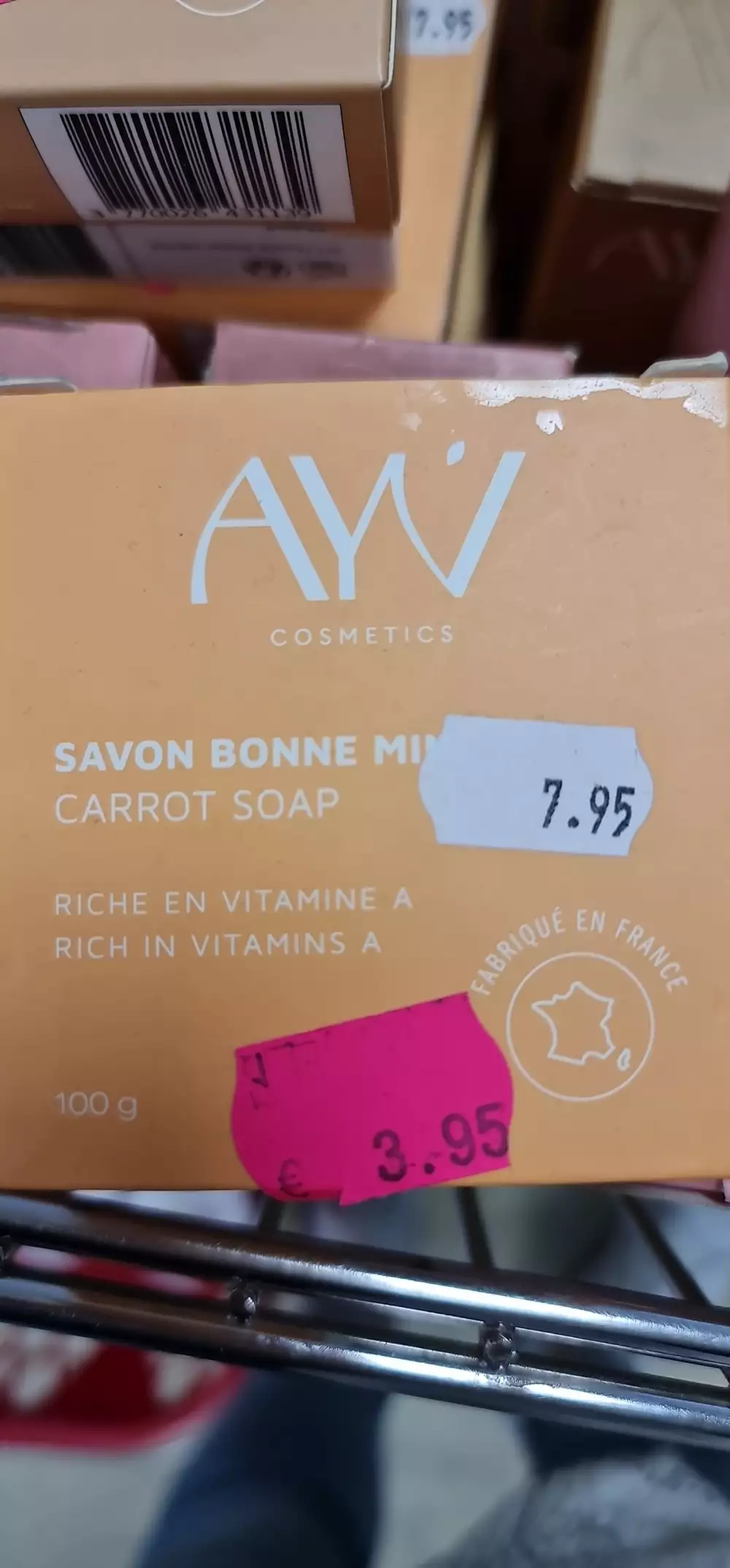 AYV COSMETICS - Savon bonne mine au carotte