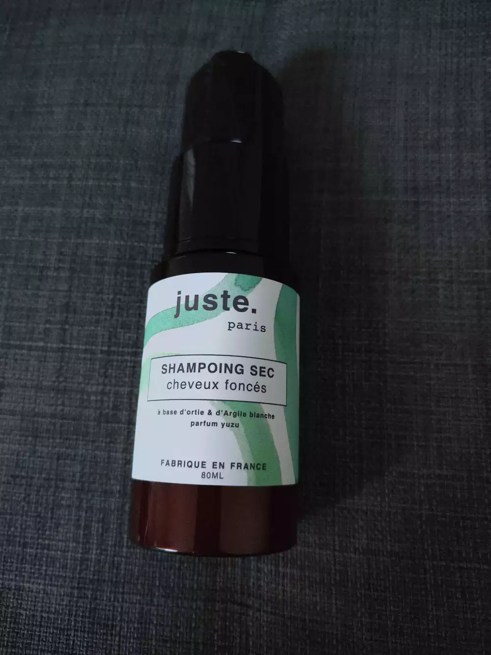 JUSTE PARIS - Shampooing sec cheveux foncés 