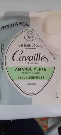 CAVAILLES - Amande verte - Gel bain douche