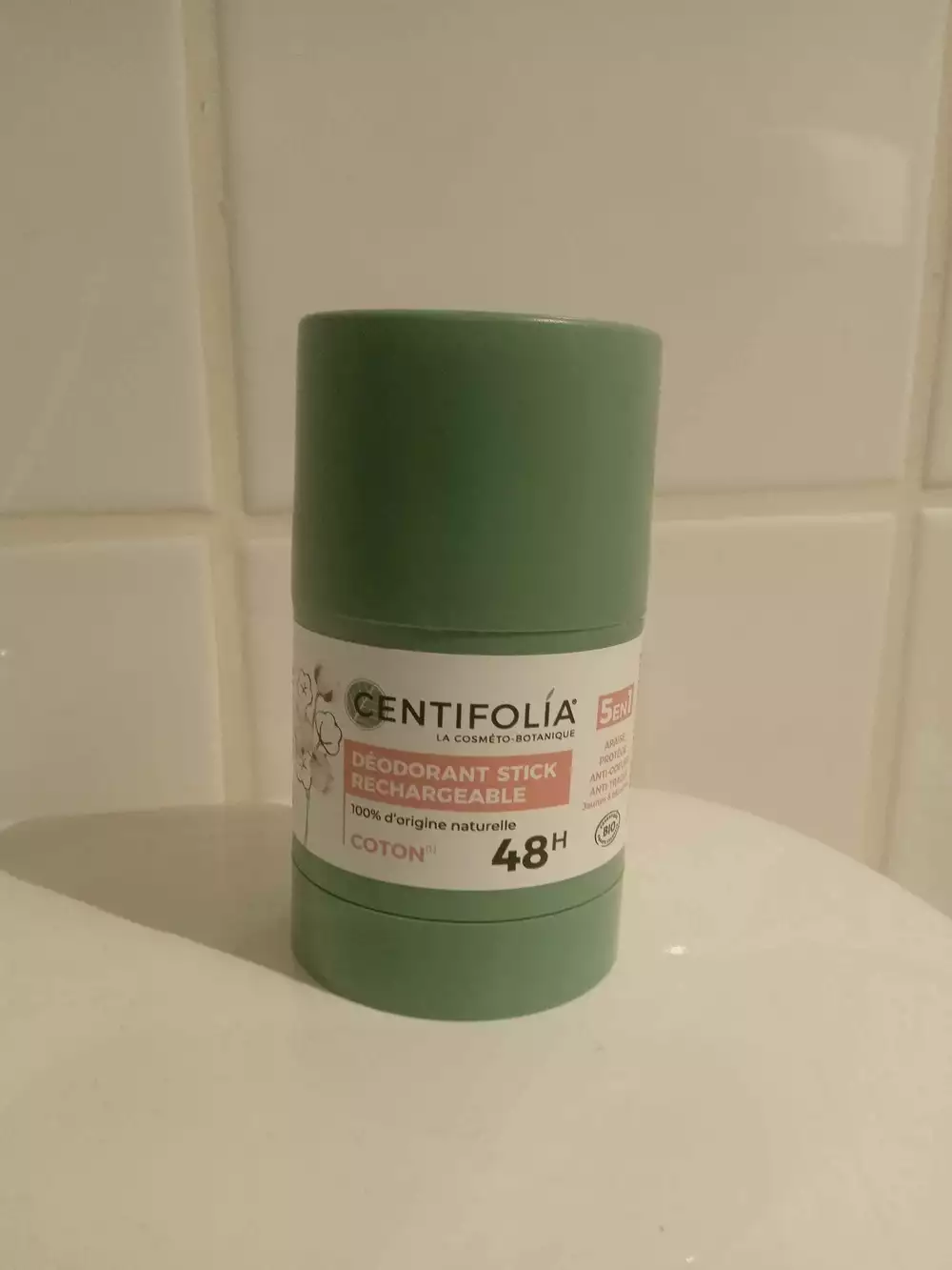 CENTIFOLIA - Coton - Déodorant stick 48h