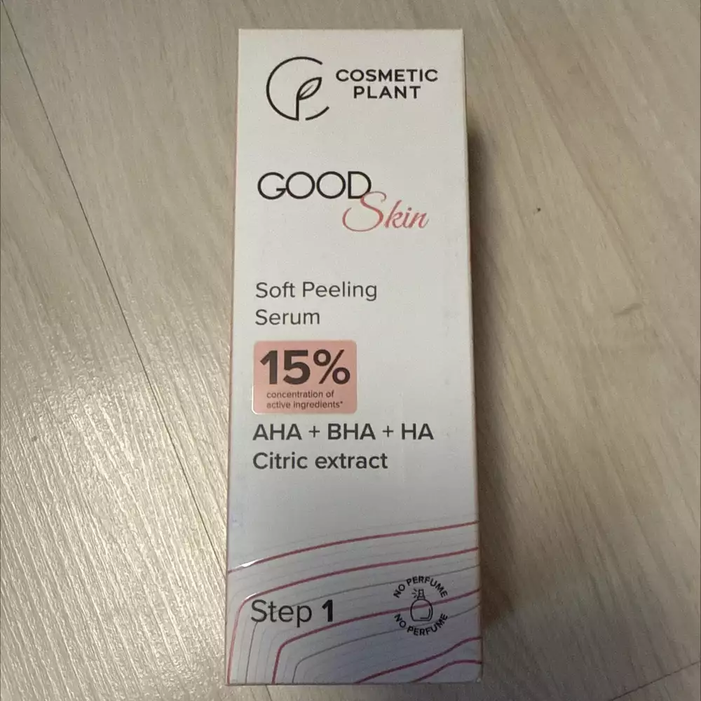 COSMETIC PLANT - Good skin - Soft peeling serum 15% step1
