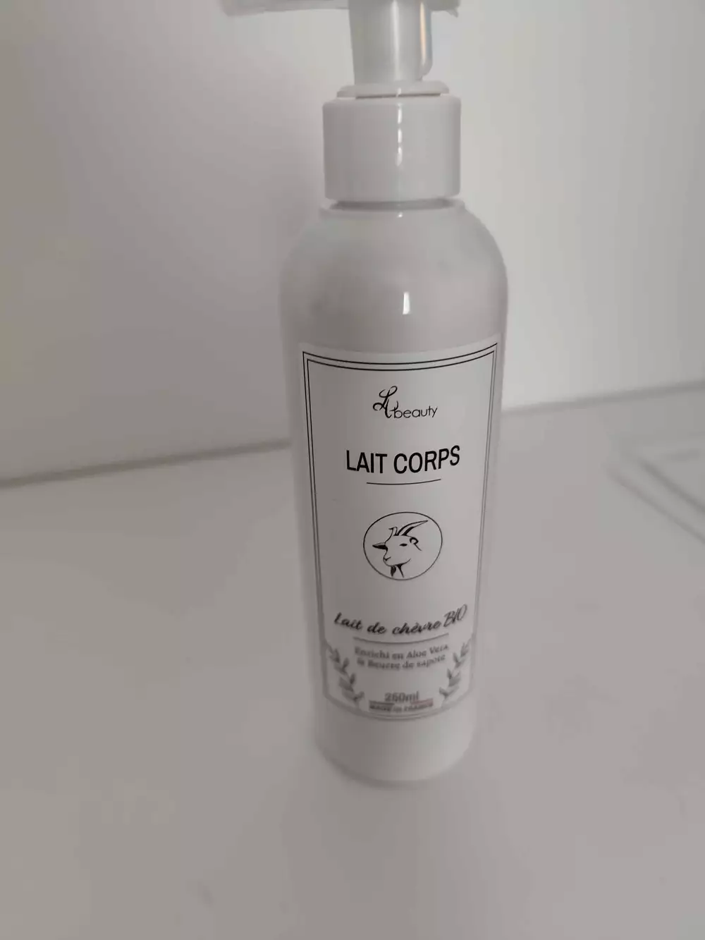 LHBEAUTY - Lait de chèvre bio - Lait corps