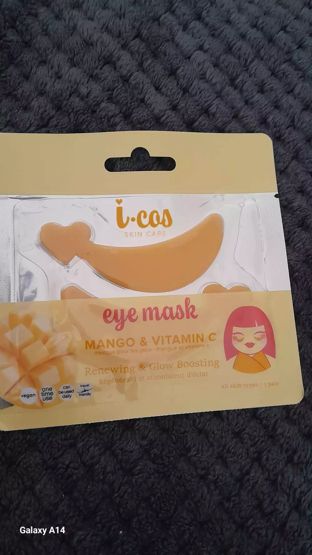 I-COS - Masque pour les yeux mangue & vitamine C 