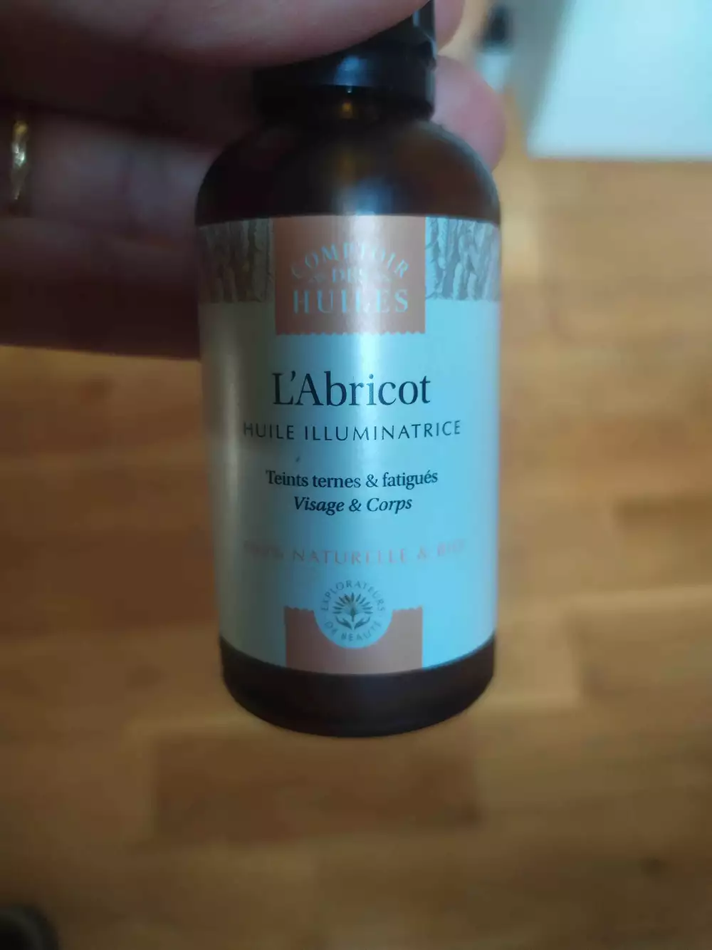 COMPTOIR DES HUILES - L'Abricot - Huile illuminatrice visage & corps