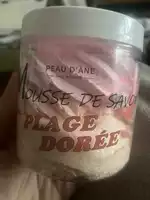 PEAU D'ANE - Plage dorée - Mousse de savon