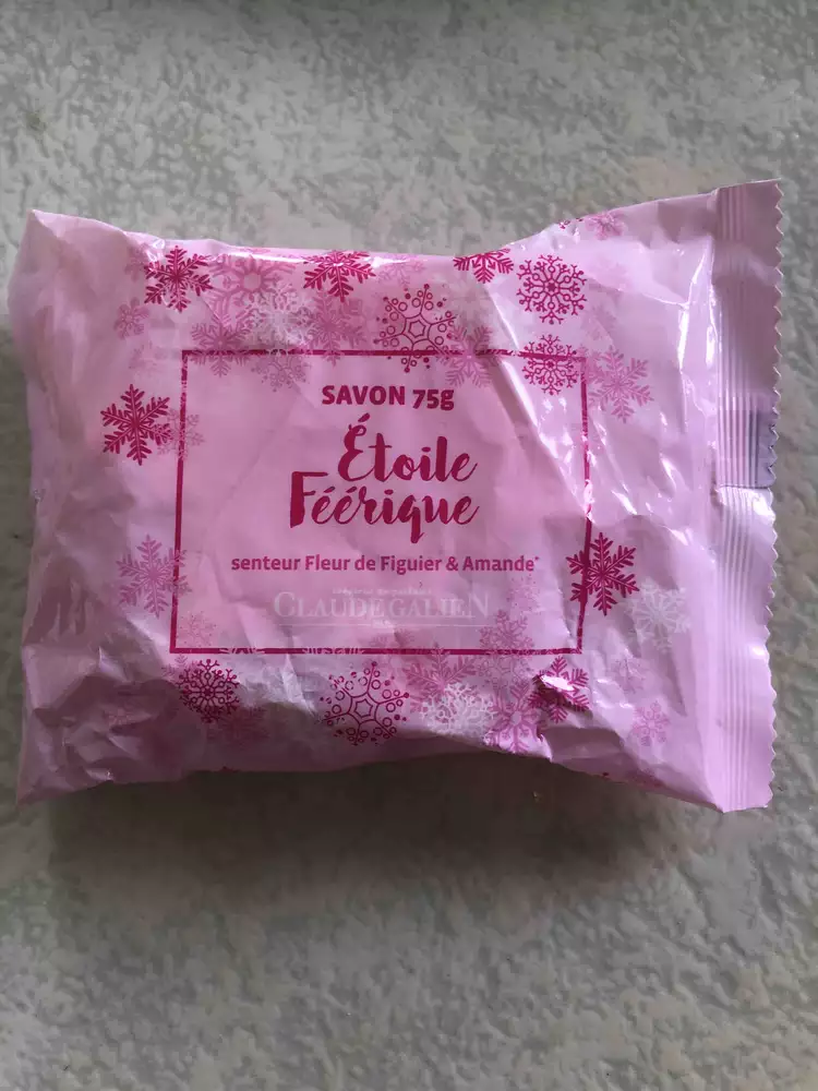 CLAUDE GALIEN - Etoile féérique - Savon senteur fleur de figuier & amande
