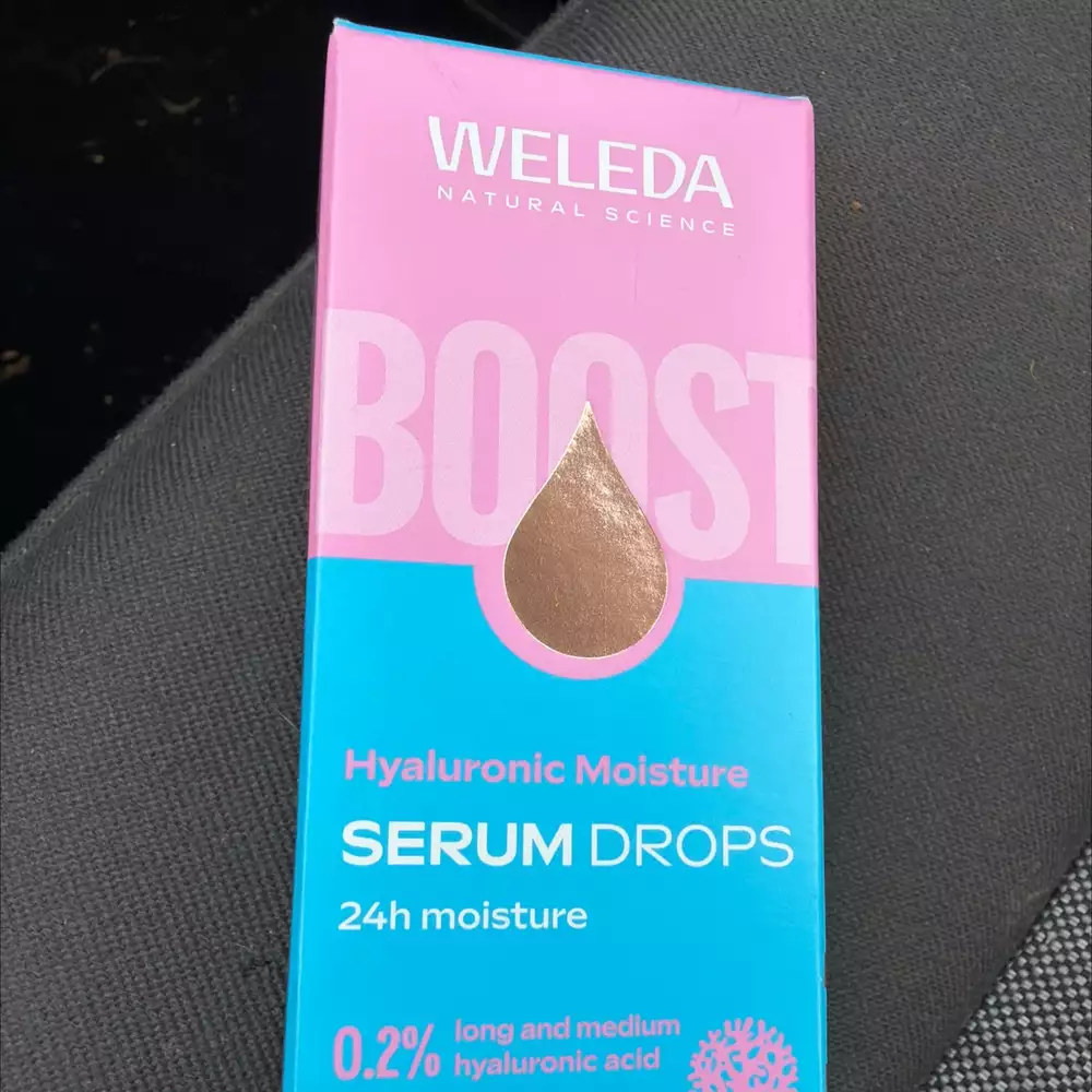 WELEDA - Boost - Sérum drops 24h moisture 