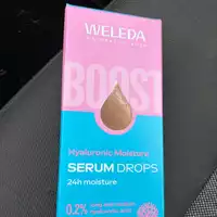 WELEDA - Boost - Sérum drops 24h moisture 