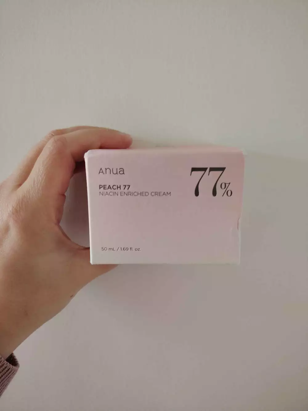 ANUA - Peach 77% - Niacin enriched cream