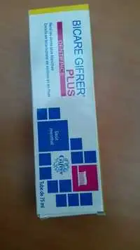 GIFRER - Bicare plus - Dentifrice