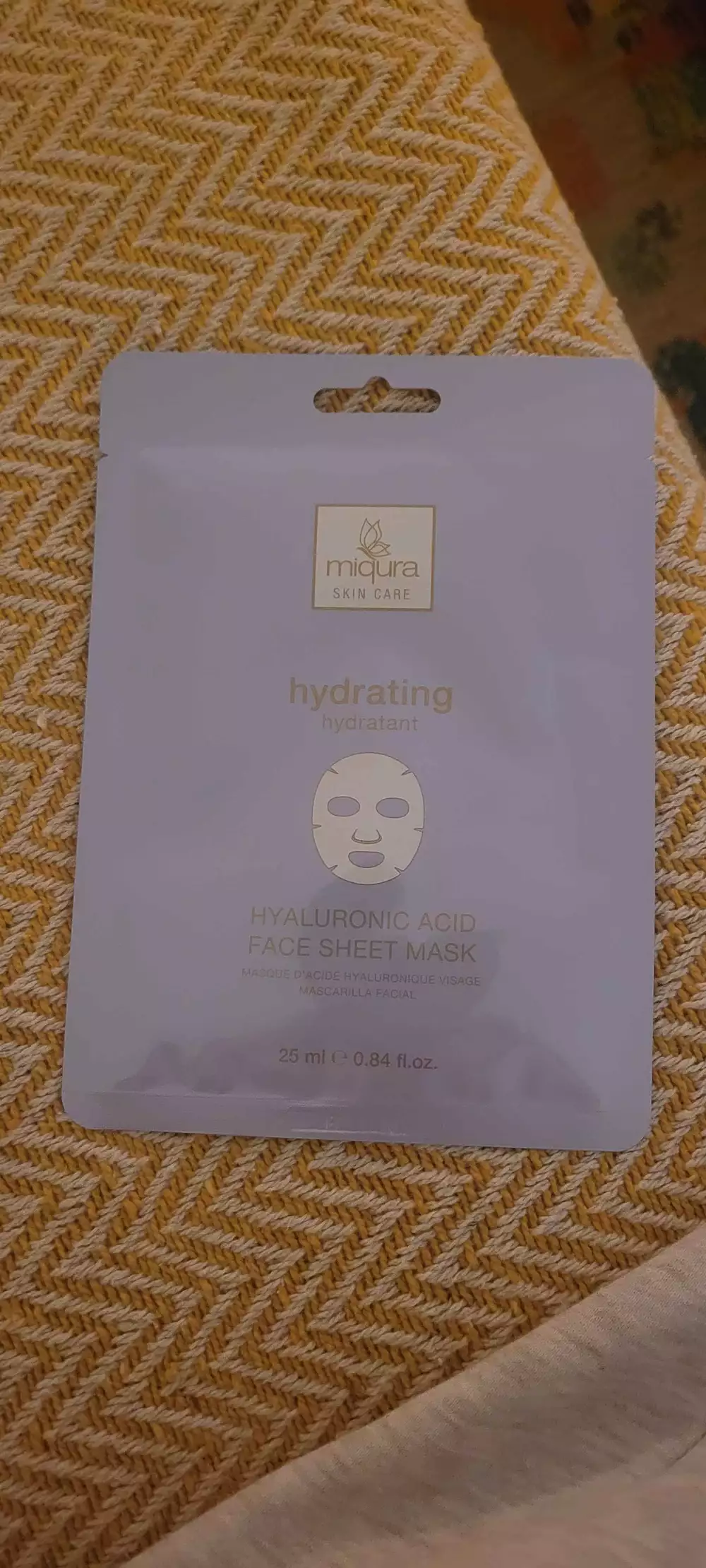 MIQURA - Hydratant - Masque d'acide hyaluronique visage