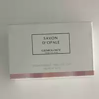 GEMOLOGY - Savon d’opale parfumé