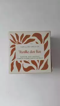 PARFUM DES ILES - Vanilles créaoles - Savon artisanal