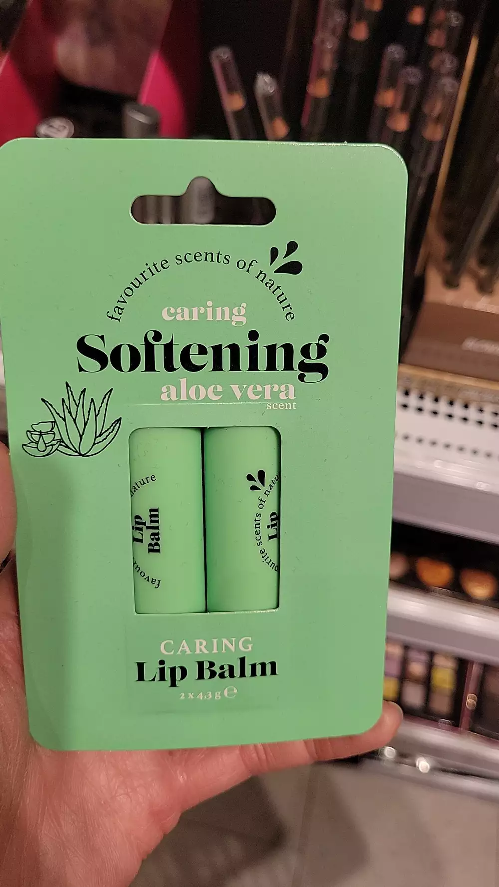 FAVOURITE SCENTS OF NATURE - Softening aloe vera - Caring lip balm