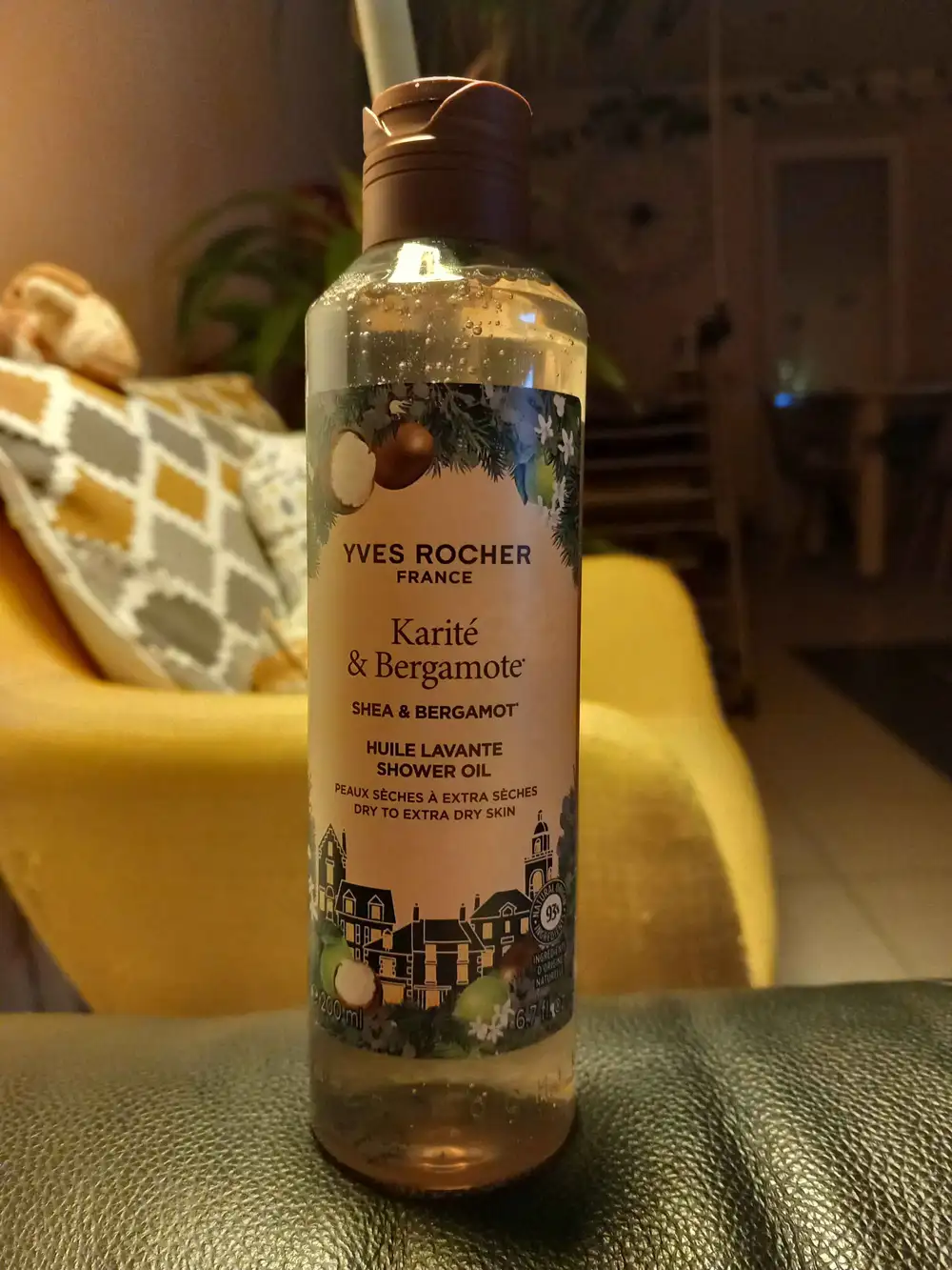 YVES ROCHER - Karité et bergamote  - Huile lavante 