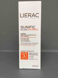 LIÉRAC - Sunific solaire extrême - Crème très haute protection anti-taches