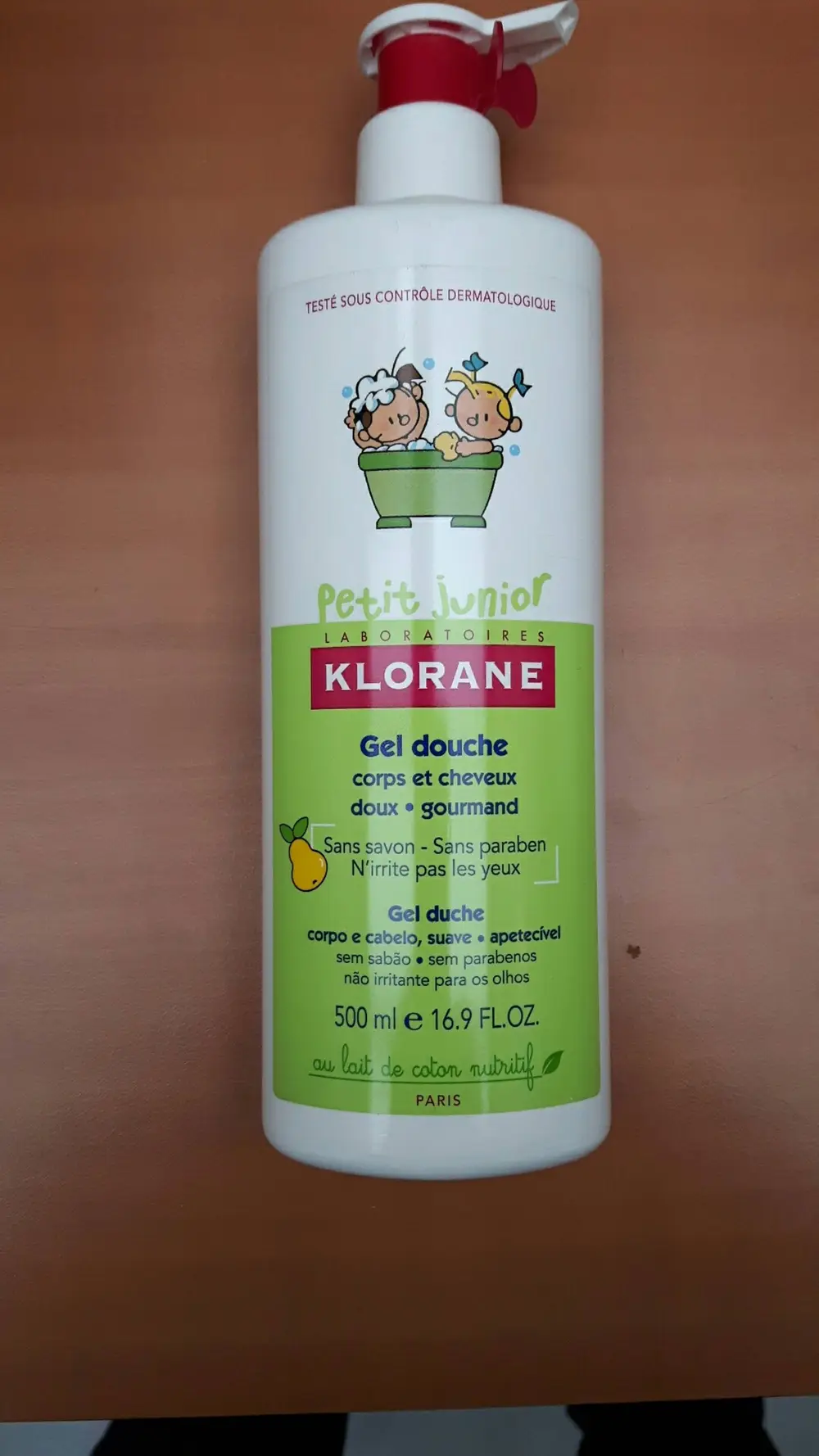 KLORANE - Petit junior - Gel douche corps et cheveux