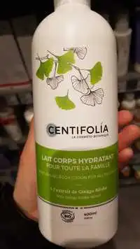 CENTIFOLIA - Lait corps hydratant bio pour toute la famille