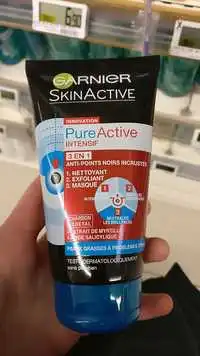 GARNIER - Pure active intensif - anti-points noirs incrustés