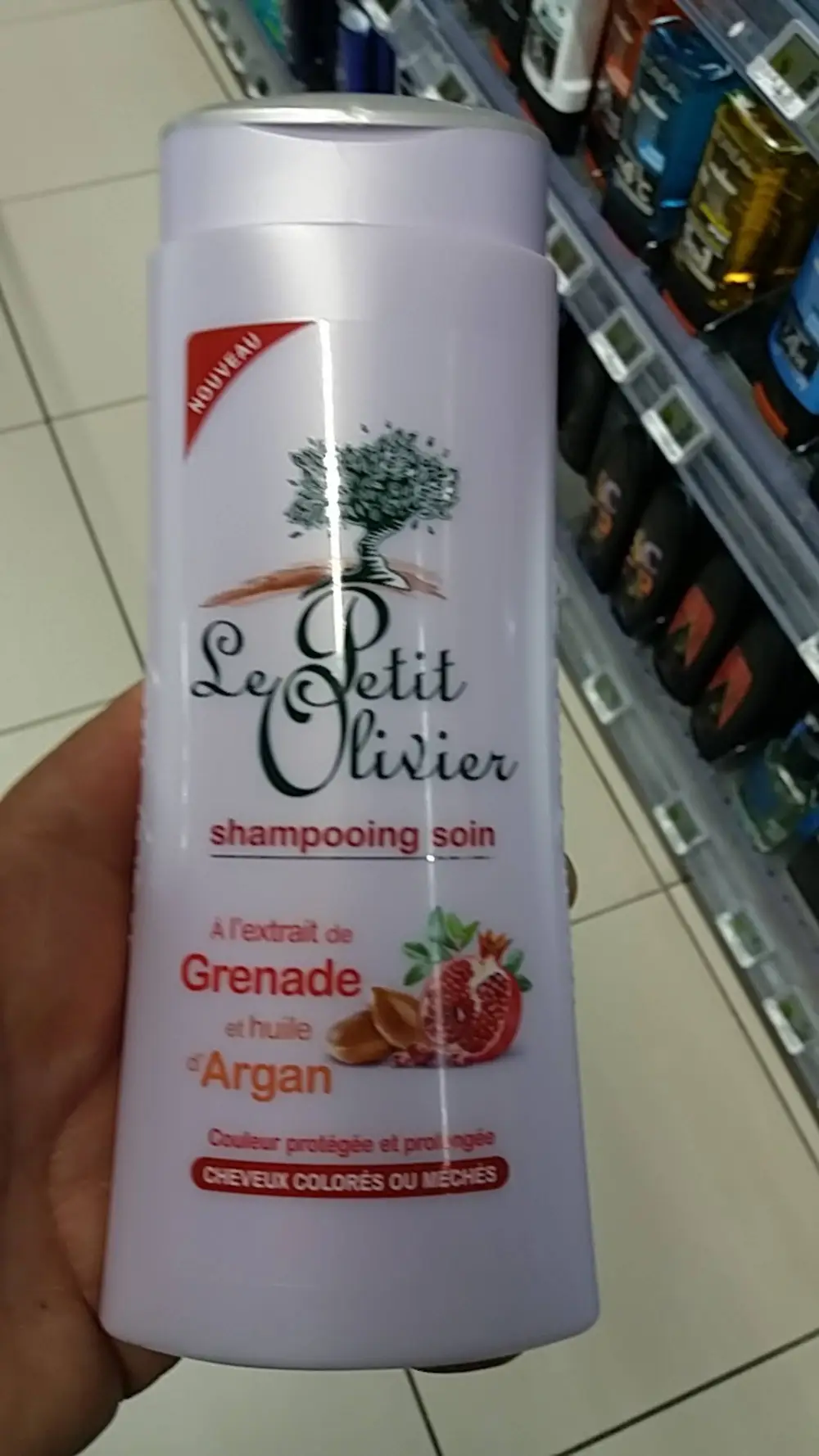 LE PETIT OLIVIER - Shampooing soin à l'extrait de grenade et huile d'argan