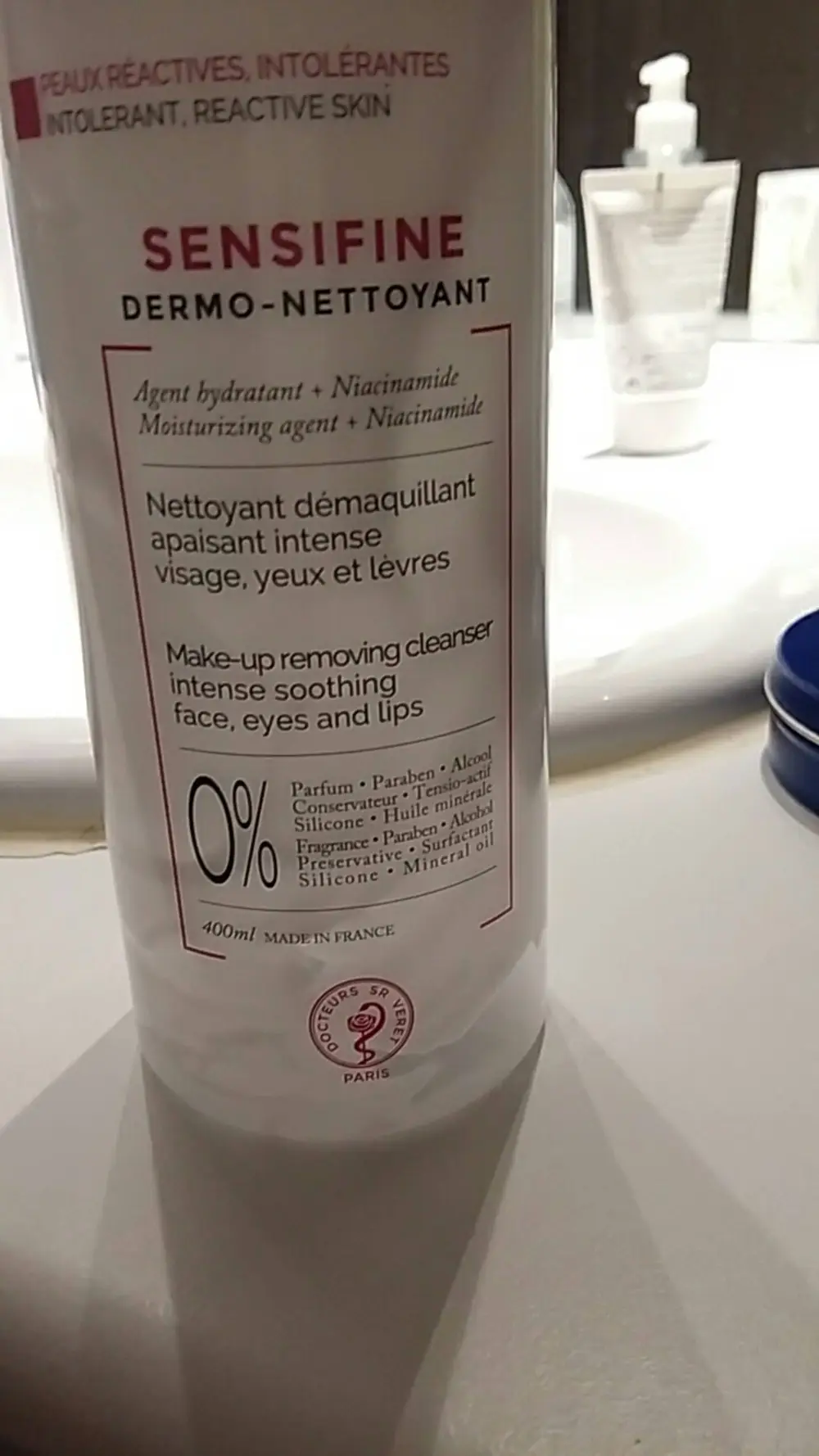 SVR - Sensifine dermo-nettoyant - Démaquillant visage